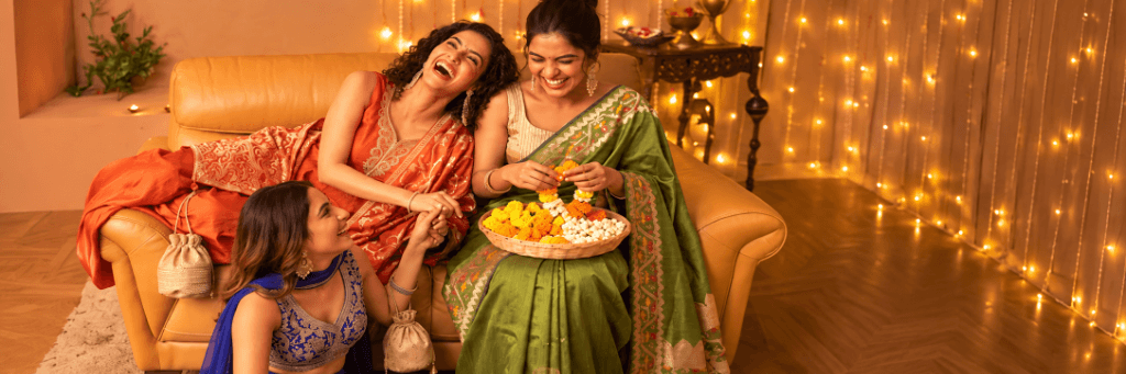 Eternal Marigold & Sacred Korvai - Desktop Campaign