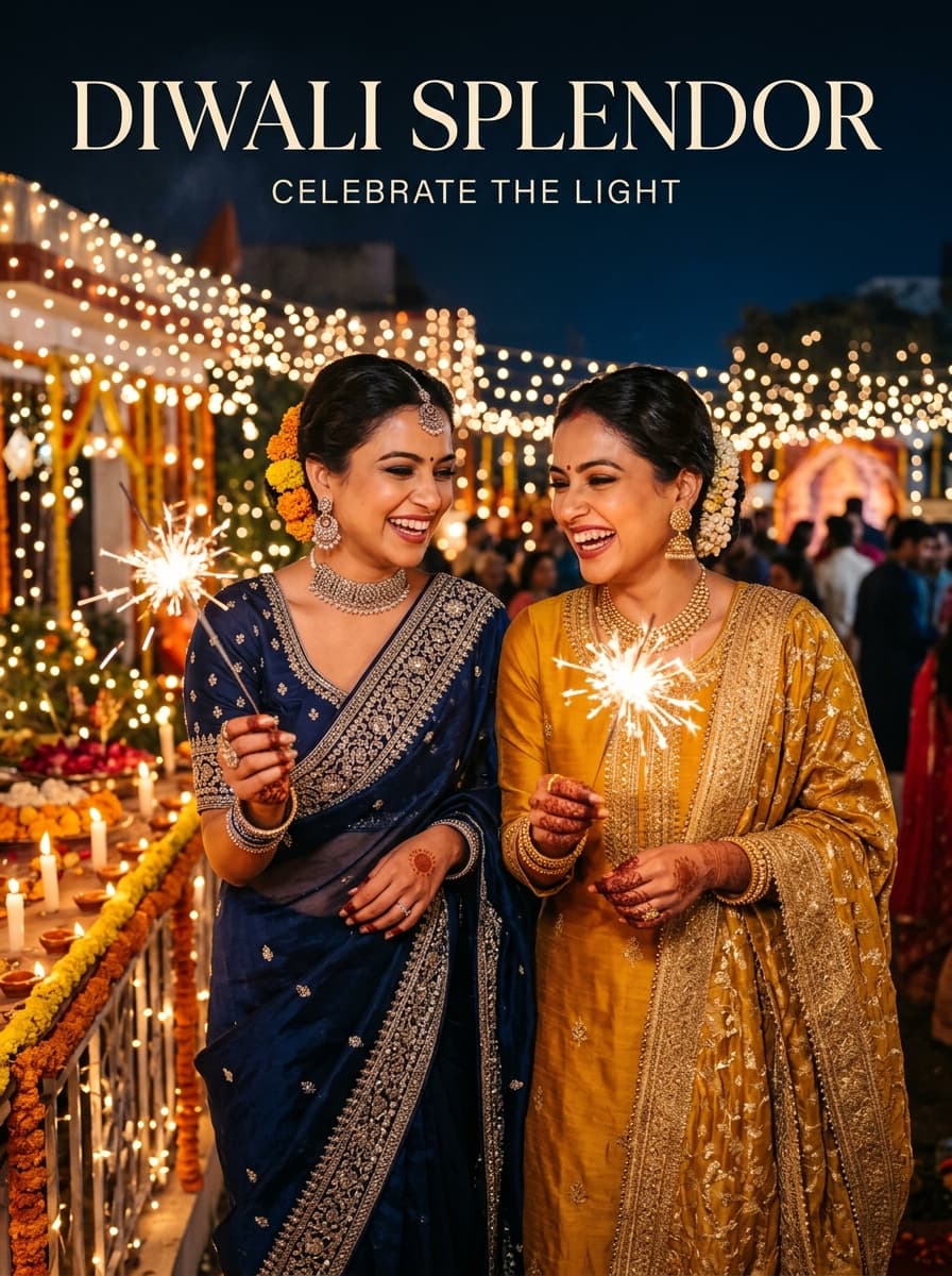 Midnight Glow & Shimmering Organza - Mobile Campaign